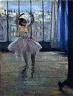 Famous Dancer Paintings - Dancer At The Photographer's Studio